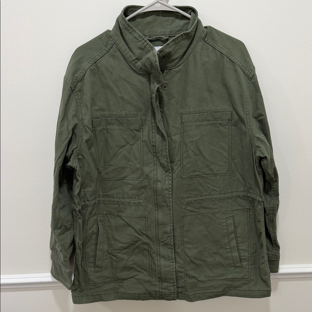 Old Navy Olive Green Utility Jacket - NEW